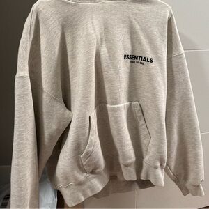 Essentials Light Gray Sweatshirt